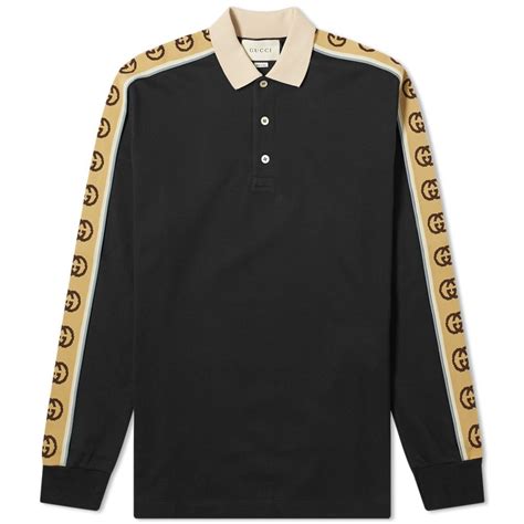 gucci long sleeve kids t shirt|Gucci long sleeve polo shirt.